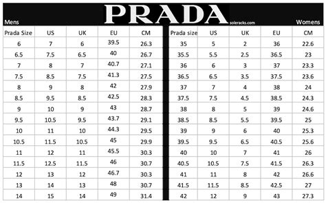 prada women's clothing size chart|prada women's shoe size chart.